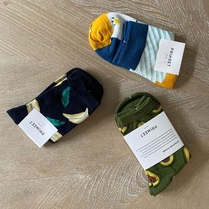 Women‘s 3 Pack Cotton Socks with Colorful Patterns
